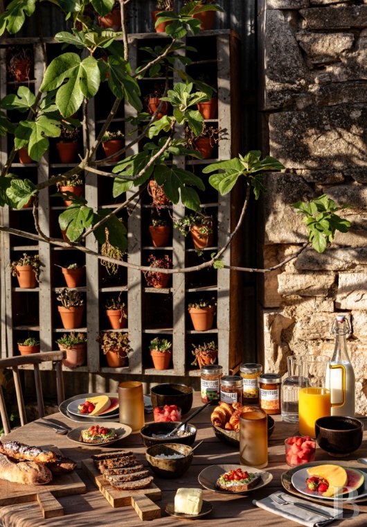 Dans le Gard, en bordure de l’Ardèche, un ancien mas restauré au milieu des oliviers, des vignes et des lavandes - photo  n°3